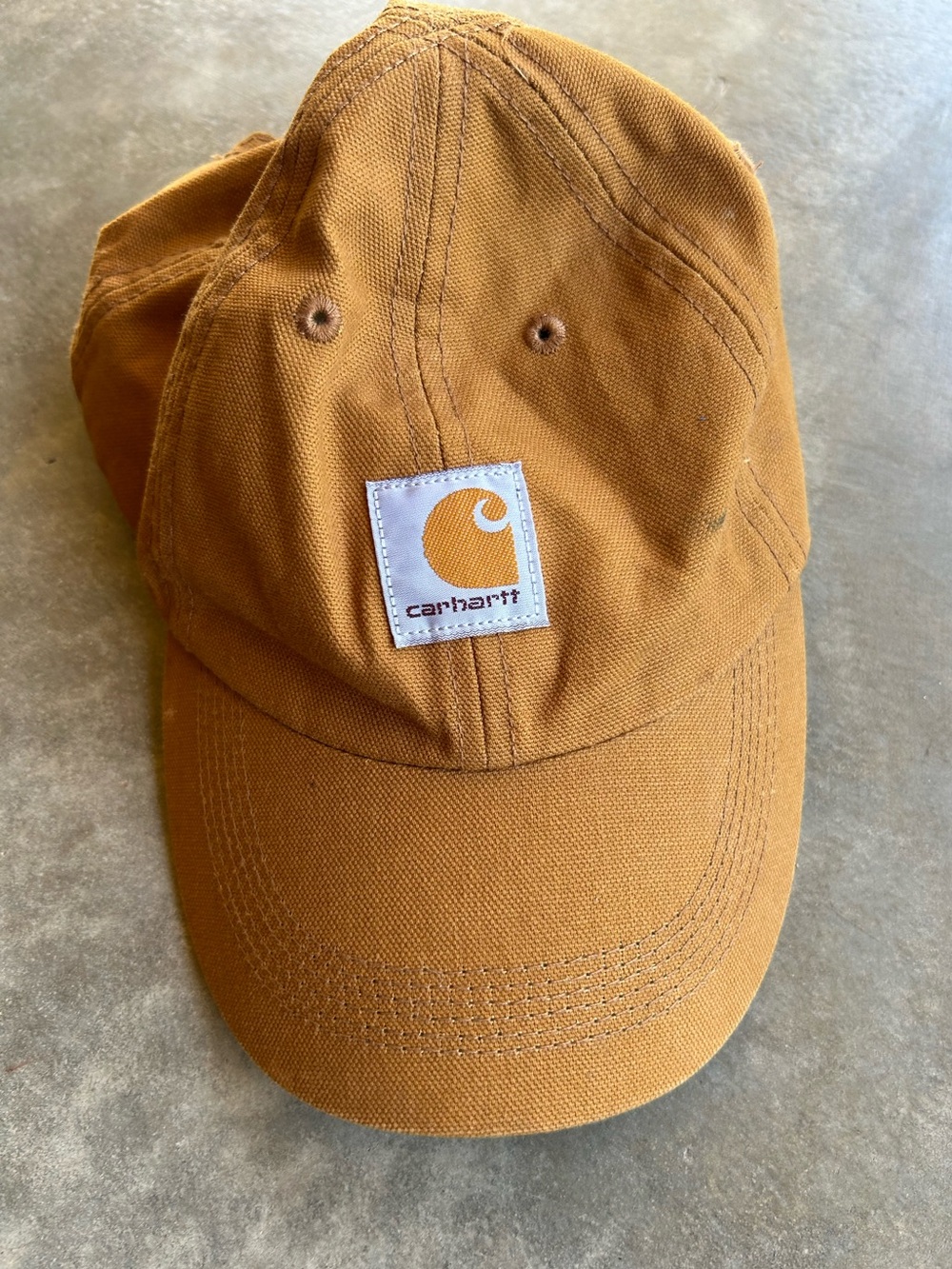 Carhartt Kids Canvas Cap in Carhartt Brown